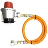 LPG propano aukšto slėgio žarna 80 cm su 35 mm Jumbo adapteriu G.56 × G.2