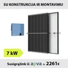 7kW Saulės elektrinės komplektas su montavimu: Solplanet inverteris + TrinaSolar saulės moduliai