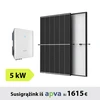5kW Saulės elektrinės komplektas: Sungrow inverteris + TrinaSolar saulės moduliai