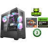 Stacionarus kompiuteris Stacionarus žaidimų kompiuteris Varle Gaming | AMD Ryzen 5 7600 + RTX 5070 12GB | 32 GB DDR5 | 1 TB SSD M.2