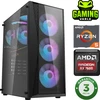Stacionarus kompiuteris Stacionarus žaidimų kompiuteris Varlė Gaming PC AMD Ryzen 5 5500 + RX 7600 | 16 GB RAM | 500 GB SSD M.2