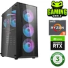 Stacionarus žaidimų kompiuteris Varlė Gaming Back To School Powered by MSI  | Ryzen 5 5500 + RTX 3050 | 16 GB DDR4 | 500GB M.2 NVMe SSD