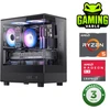 Stacionarus žaidimų kompiuteris Varlė Gaming | AMD Ryzen 5 7500X3D + RX 9060 xt 16GB | 32 GB DDR5 | 1 TB M.2 NVMe SSD | 750W PSU