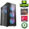 Stacionarus žaidimų kompiuteris Varlė Gaming | AMD Ryzen 5 7500X3D + RX 9060 xt 16GB | 32 GB DDR5 | 1 TB M.2 NVMe SSD | 750W PSU