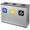 Alda 3 dalių rūšiavimo šiukšliadėžė 3 x 60 l "Eco Station"