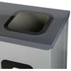 Alda 4 dalių rūšiavimo šiukšliadėžė 4 x 60 l "Eco Station"