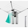 Brabantia WallFix prie sienos tvirt. džiov. 24 m - Metallic Pilkas