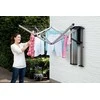 Brabantia WallFix prie sienos tvirt. džiov. 24 m - Metallic Pilkas