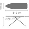 Brabantia Lyginimo lenta A 110x30 cm - Denim Mėlyna