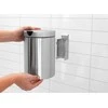 Brabantia Newicon montuojama ant sienos šiukšlių dėžė 3 L