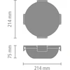 Brabantia Salotų dubenėlis, Make &amp; Take 1,3 L