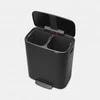 Brabantia Šiukšlių dėžė Bo 2 x 30 L