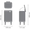 Brabantia Šiukšlių dėžė, Bo Hi 4L
