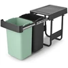 Brabantia šiukšlių dėžė, montuojama, Sort &amp; Go 2 x 15L
