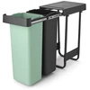 Brabantia šiukšlių dėžė, montuojama, Sort &amp; Go 2 x 30L
