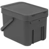 Brabantia Šiukšlių dėžė Sort &amp; Go rūšiavimui, 6 L (įvairių spalvų)