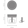 Rankinis maisto smulkintuvas, Brabantia