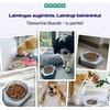 Cattu Augintinio dubenėlis su laikikliu, skaidrus / pilkas