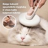 Cattu Augintinių šukos su savaiminio kailio išstūmimo mygtuku