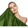 Dirbtinio šilko pagalvės užvalkalas Sleeptime Beauty Skin Care žalios spalvos 60×70 cm