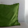 Dirbtinio šilko pagalvės užvalkalas Sleeptime Beauty Skin Care žalios spalvos 60×70 cm