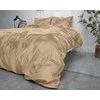 Patalynės komplektas Dirbtinio šilko patalynė Sleeptime Beauty Skin Care smėlinės spalvos 200×220 cm, su 2 pagalvių užvalkalais