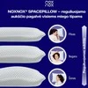 Ergonominė atminties putų pagalvė „NOXNOX® Spacepillow“, 50×70 cm – reguliuojamo aukščio ir minkštumo