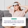Miego kaukė NOXNOX® 3D – visiškas blackout efektas, reguliuojama kaušelių pozicija