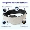 Miego kaukė NOXNOX® 3D – visiškas blackout efektas, reguliuojama kaušelių pozicija