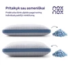Noxnox Vėsinanti pagalvė AirCool Flex 3D – reguliuojamo aukščio, memory putos