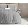 Patalynės komplektas Flanelinė patalynė Dreamhouse pilkos spalvos 200×220 cm, su 2 pagalvių užvalkalais