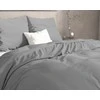 Patalynės komplektas Flanelinė patalynė Dreamhouse pilkos spalvos 200×220 cm, su 2 pagalvių užvalkalais