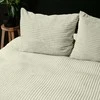 Patalynės komplektas Pliušinė patalynė Sleeptime Rib Teddy kreminės spalvos 200×220 cm, su 2 pagalvių užvalkalais