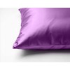 Patalynės komplektas Purple Pillo Šilkinis užvalkalas Violetinė Pillo 23 momų violetinis 60x70