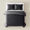 Patalynės komplektas Sleeptime Mikroperkalio patalynė Velvet Lining juoda 200x220