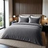 Patalynės komplektas Sleeptime Mikroperkalio patalynė Velvet Cartier antracito spalvos 200x220