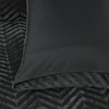 Patalynės komplektas Sleeptime Mikropluošto patalynė Chevron Teddy antracitas 200x220