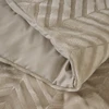 Patalynės komplektas Sleeptime Mikropluošto patalynė Chevron Teddy šviesiai rudas 200x220