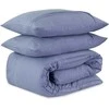 Patalynės komplektas Sleeptime Mikropluošto patalynė Washed Tufted mėlyna 200x220