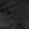 Patalynės komplektas Sleeptime Mikropluošto patalynė Chevron Teddy antracitas 200x220