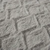 Patalynės komplektas Sleeptime Šerpa ir mikropluošto patalynė Faux Fur šviesiai pilka 200x220