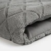 Patalynės komplektas Sleeptime Šerpa ir mikropluošto patalynė Faux Fur šviesiai pilka 200x220