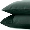 Patalynės komplektas Sleeptime Velvetiniai pagalvių užvalkalai žali 2 vnt. 60x70 cm – 100% velvet poliesteris, aksominė juosta