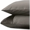 Patalynės komplektas Sleeptime Velvetiniai pagalvių užvalkalai rusvi 2 vnt. 60x70 cm – 100% velvet poliesteris, aksominė juosta