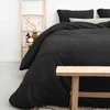 Patalynės komplektas Pliušinė patalynė Sleeptime Teddy antracito spalvos 200×220 cm, su 2 pagalvių užvalkalais