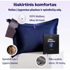 Šilkinis pagalvės užvalkalas NOXNOX® – 100% Mulberry šilkas, Šampaninė spalva (19 momų)
