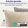 Šilkinis pagalvės užvalkalas NOXNOX® – 100% Mulberry šilkas, Šampaninė spalva (19 momų)