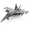 Metal Earth Metalinė 3D dėlionė - F/A-18 Block III Super Hornet lėktuvas