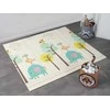 Vaikiškas žaidimų kilimėlis ECOTOYS 200x180 cm, dvipusis