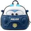 Vaiškika kuprinė policijos mašina